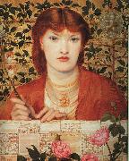 Dante Gabriel Rossetti Regina Cordium Germany oil painting artist